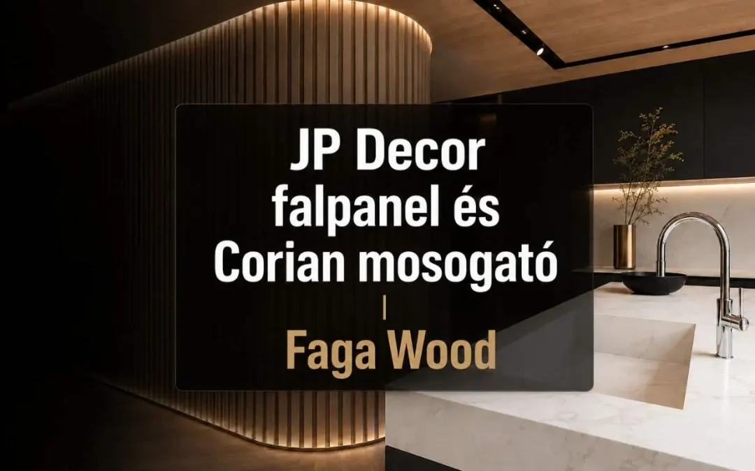 Íves falburkolatok és integrált Corian mosogatók – új prémium megoldások egyedi terekhez
